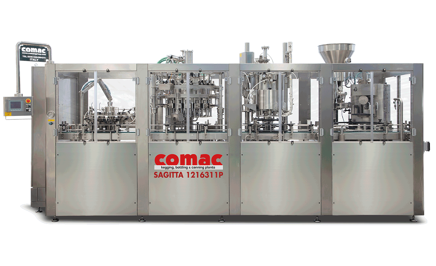 Water bottling plant Comac