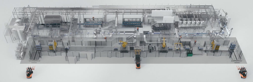 Designing beverage packaging line layouts - Co.Mac.